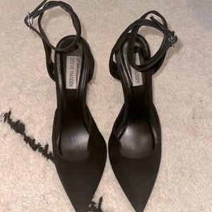 steve madden high heels in black